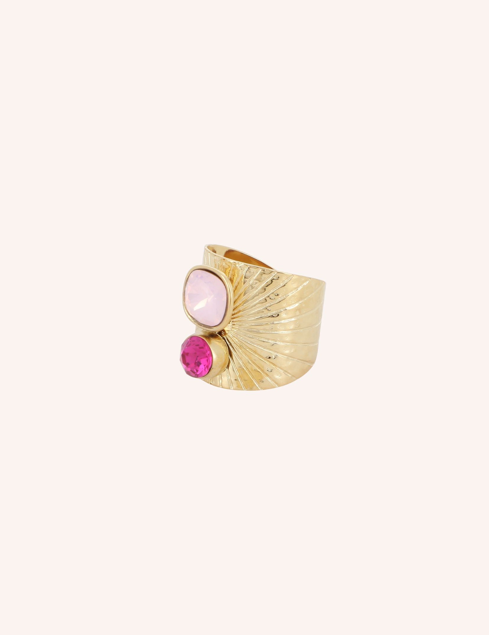 Bagues Bohm Paris - Aanya Bague Épaisses Bohm Paris Rose opal 
