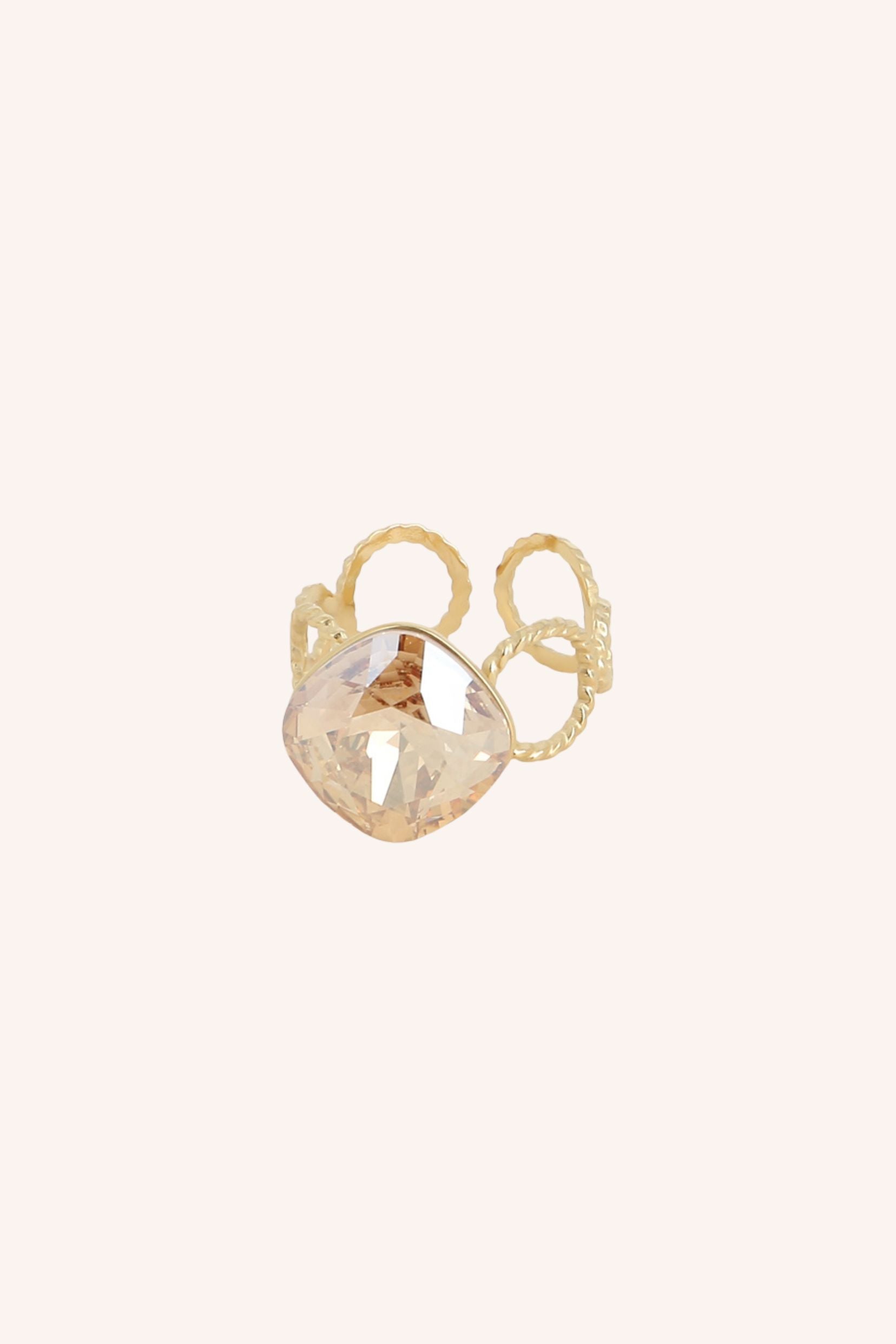 Bagues Bohm Paris - Dasia Bague Épaisses Bohm Paris Beige rosé 