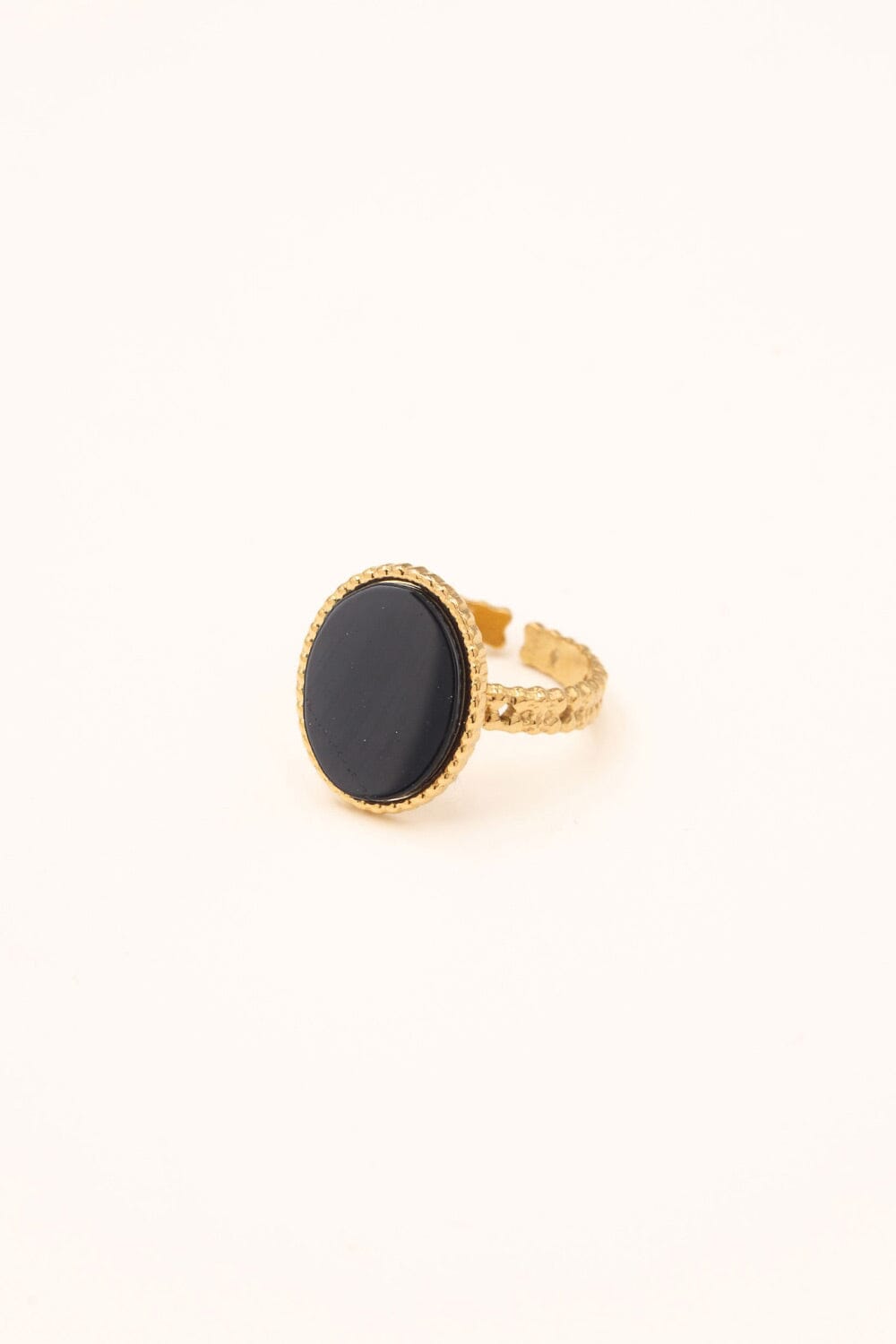 Bagues Bohm Paris - Eline Bagues Épaisses Bohm Paris Onyx 