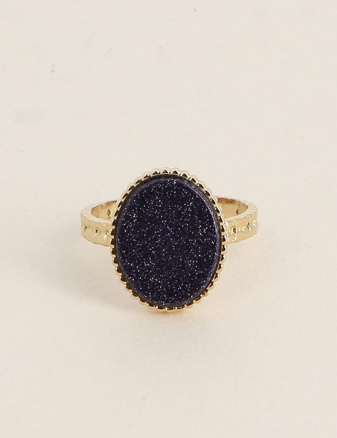 Bagues Bohm Paris - Eline Bagues Épaisses Bohm Paris Sable bleu 