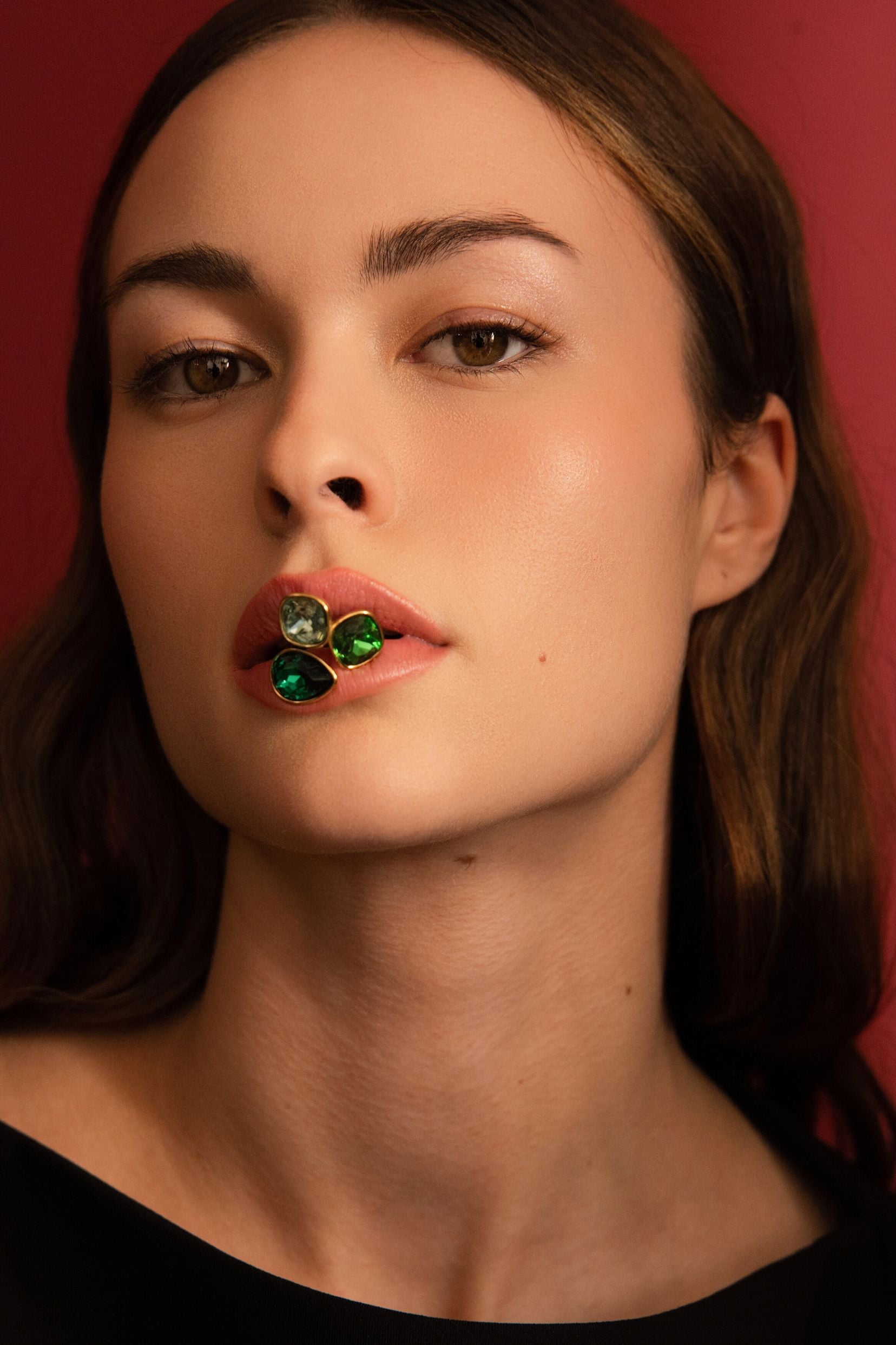 Bagues Bohm Paris - Idrissa cristal Bague Épaisses Bohm Paris 