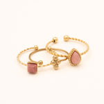 Bagues Bohm Paris - Moa Bagues fines Bohm Paris Rhodonite 
