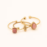 Bagues Bohm Paris - Moa Bagues fines Bohm Paris Rhodonite 