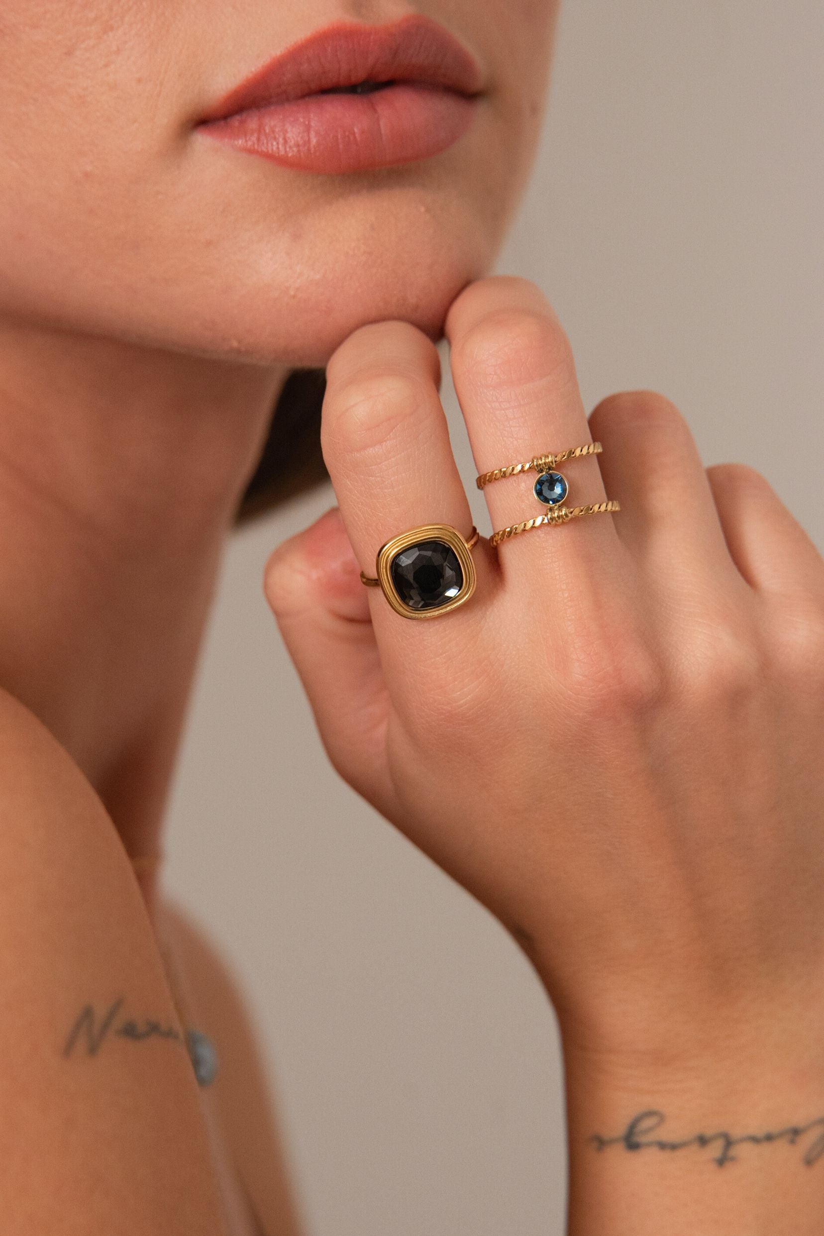 Bagues Bohm Paris - Shaina Bague Épaisses Bohm Paris 