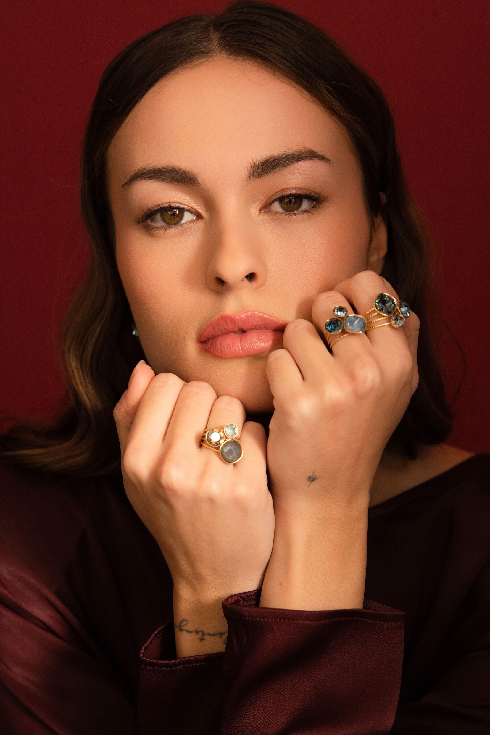 Bagues Bohm Paris - Trilogie Bague Épaisses Bohm Paris 