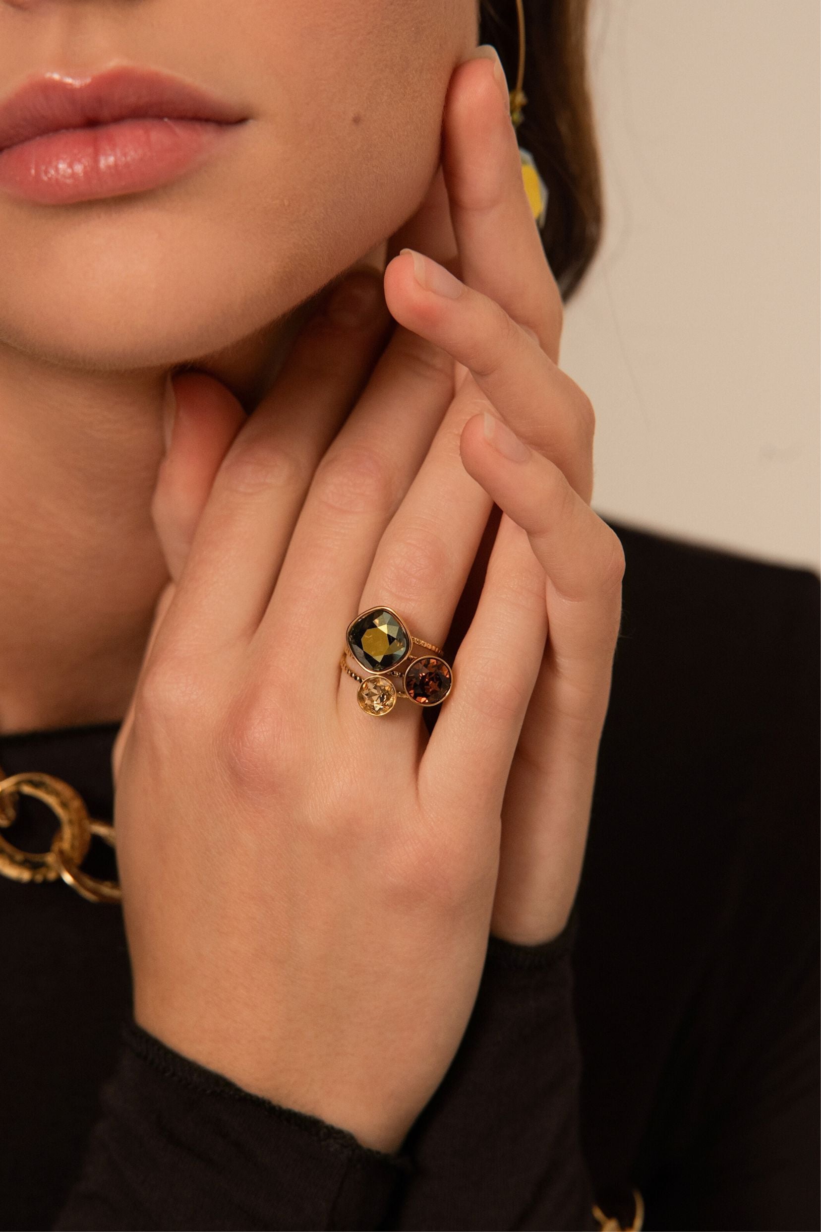 Bagues Bohm Paris - Trilogie Bague Épaisses Bohm Paris 