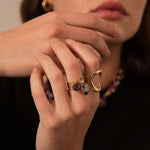 Bagues Bohm Paris - Trilogie Goutte Bague Épaisses Bohm Paris 