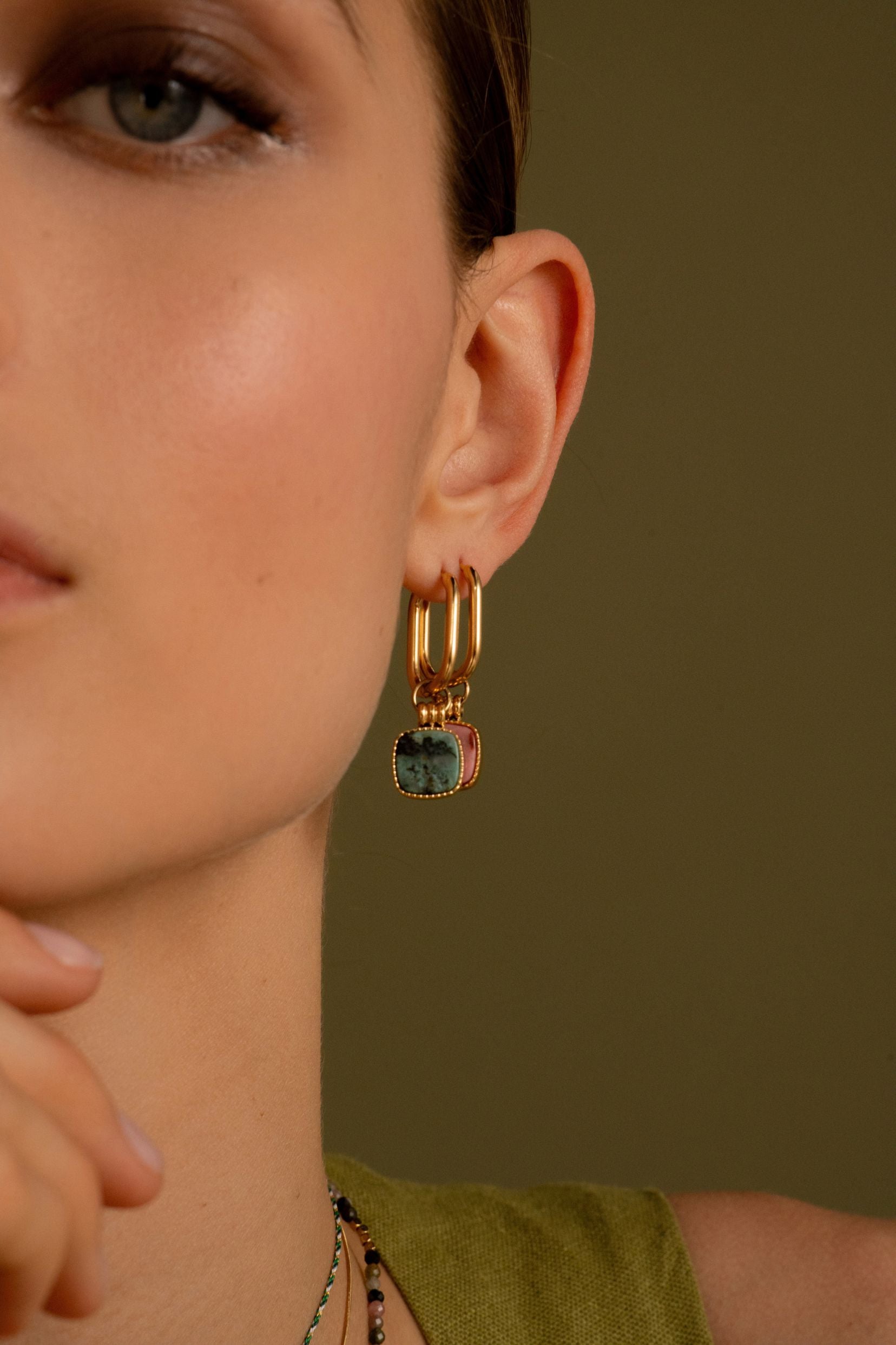 Boucle Bohm Paris - Chloefina Boucles d'oreilles type créoles Bohm Paris 