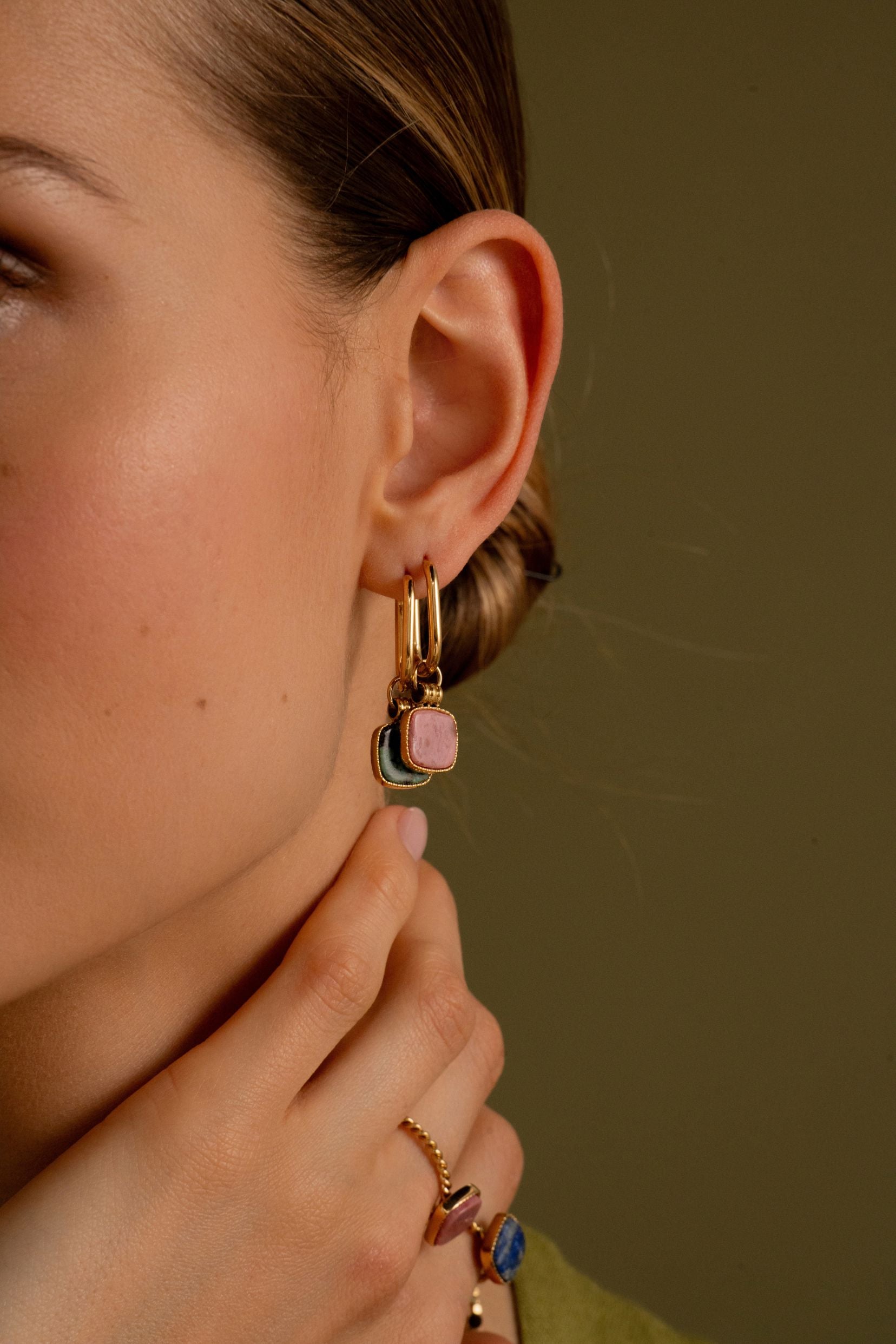 Boucle Bohm Paris - Chloefina Boucles d'oreilles type créoles Bohm Paris 