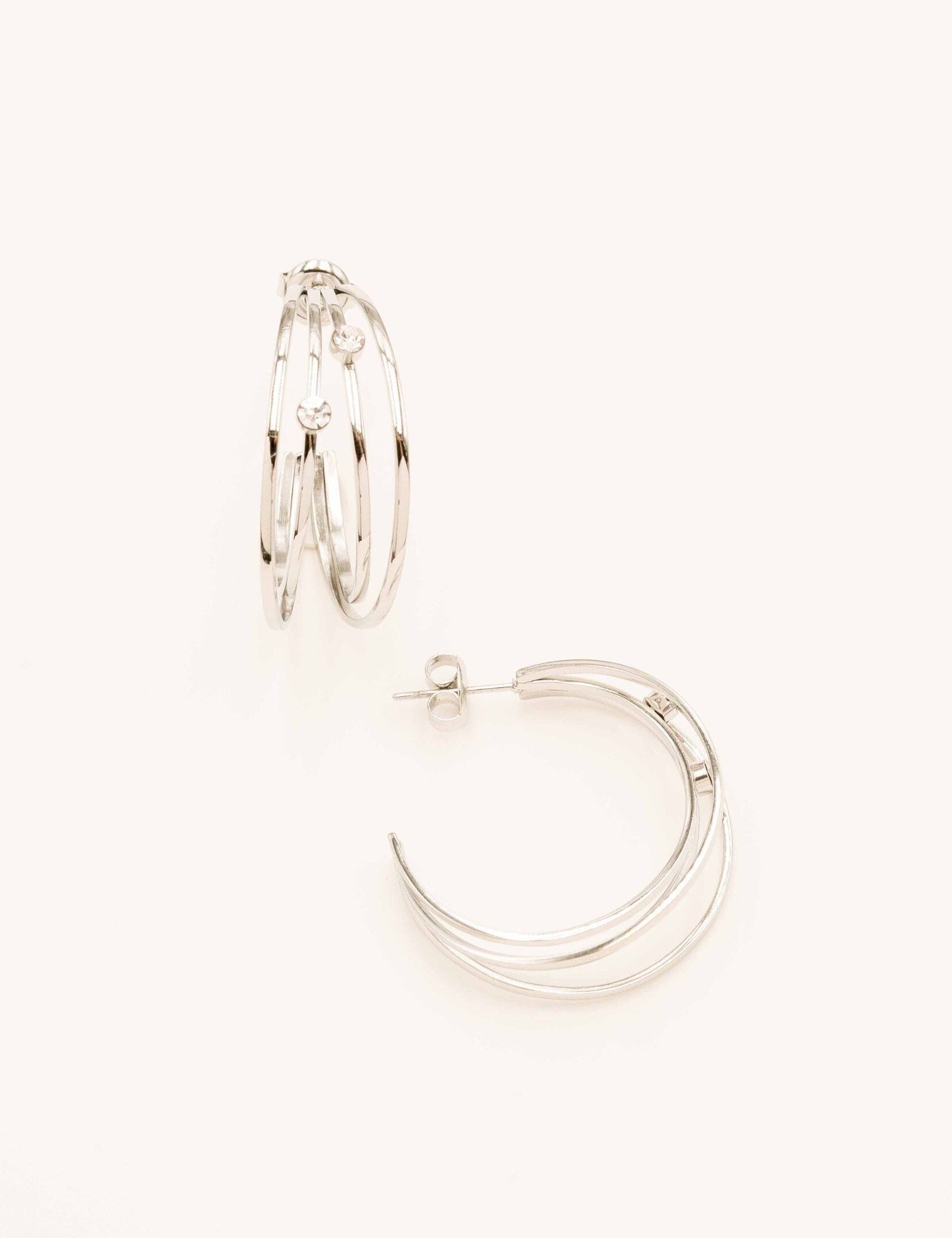 Boucle Bohm Paris - Lucinda Boucles D'oreilles Bohm Paris Argenté 