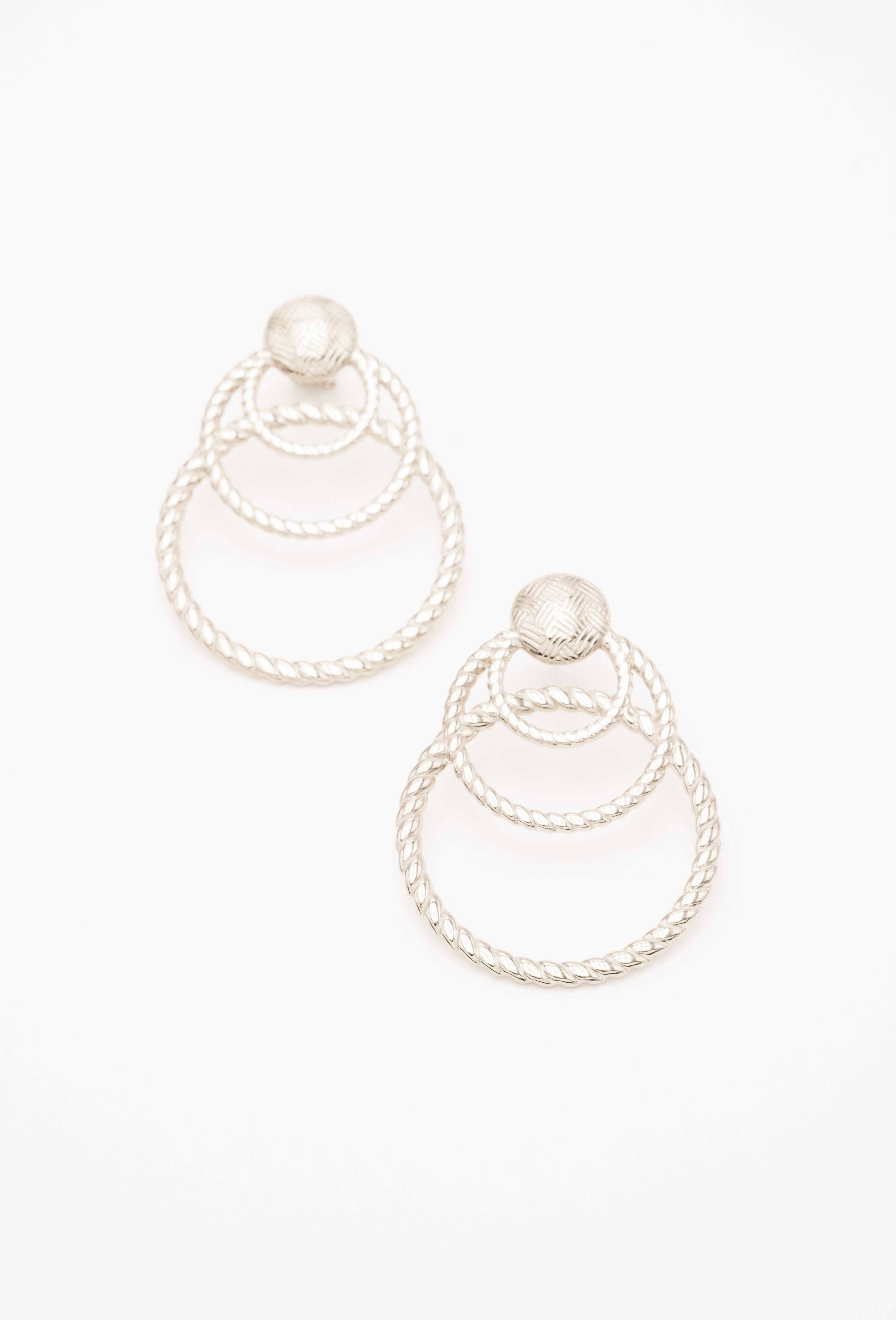 Boucle Bohm Paris - Naomi Boucles D'oreilles Bohm Paris Argenté 