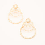 Boucle Bohm Paris - Naomi Boucles D'oreilles Bohm Paris Dore 