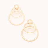 Boucle Bohm Paris - Naomi Boucles D'oreilles Bohm Paris Dore 