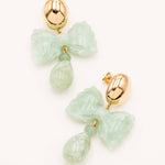 Boucles Bohm Paris - Aaliya Boucles D'oreilles Bohm Paris Vert Acétate 