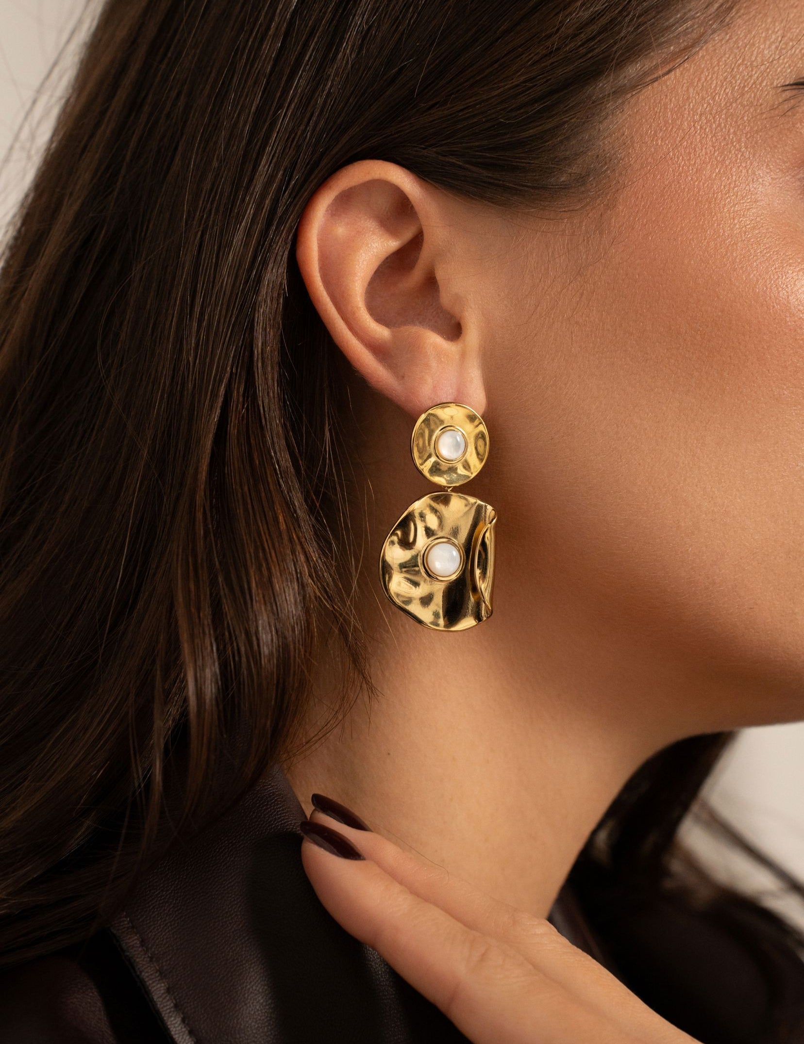 Boucles Bohm Paris - Abélie Boucles d'oreilles Pendantes Bohm Paris 