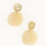 Boucles Bohm Paris - Adélaïde Boucles D'oreilles Bohm Paris Beige acétate 