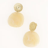 Boucles Bohm Paris - Adélaïde Boucles D'oreilles Bohm Paris Beige acétate 