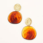 Boucles Bohm Paris - Adélaïde Boucles D'oreilles Bohm Paris Marron acétate 
