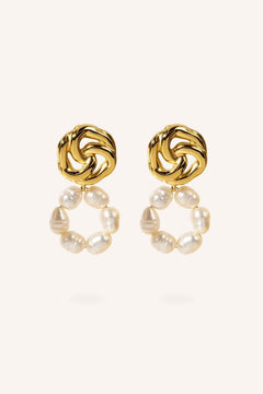 Boucles Bohm Paris - Aelyne Boucles d'oreilles pendantes Bohm Paris Doré 