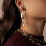 Boucles Bohm Paris - Aglia Boucles d'oreilles Pendantes Bohm Paris 