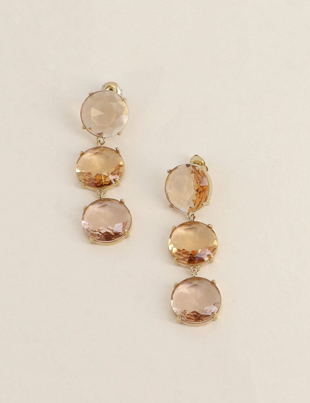 Boucles Bohm Paris - Aléana Boucles d'oreilles pendantes Bohm Paris Golden Shadow 