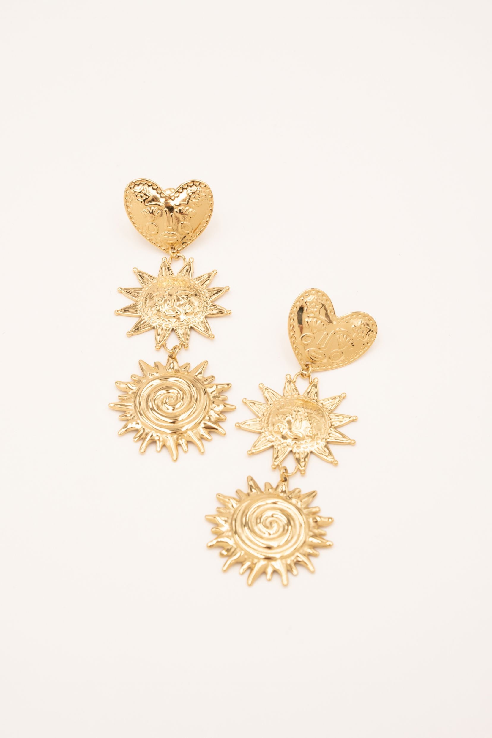 Boucles Bohm Paris - Alida Boucles d'oreilles Pendantes Bohm Paris Doré 