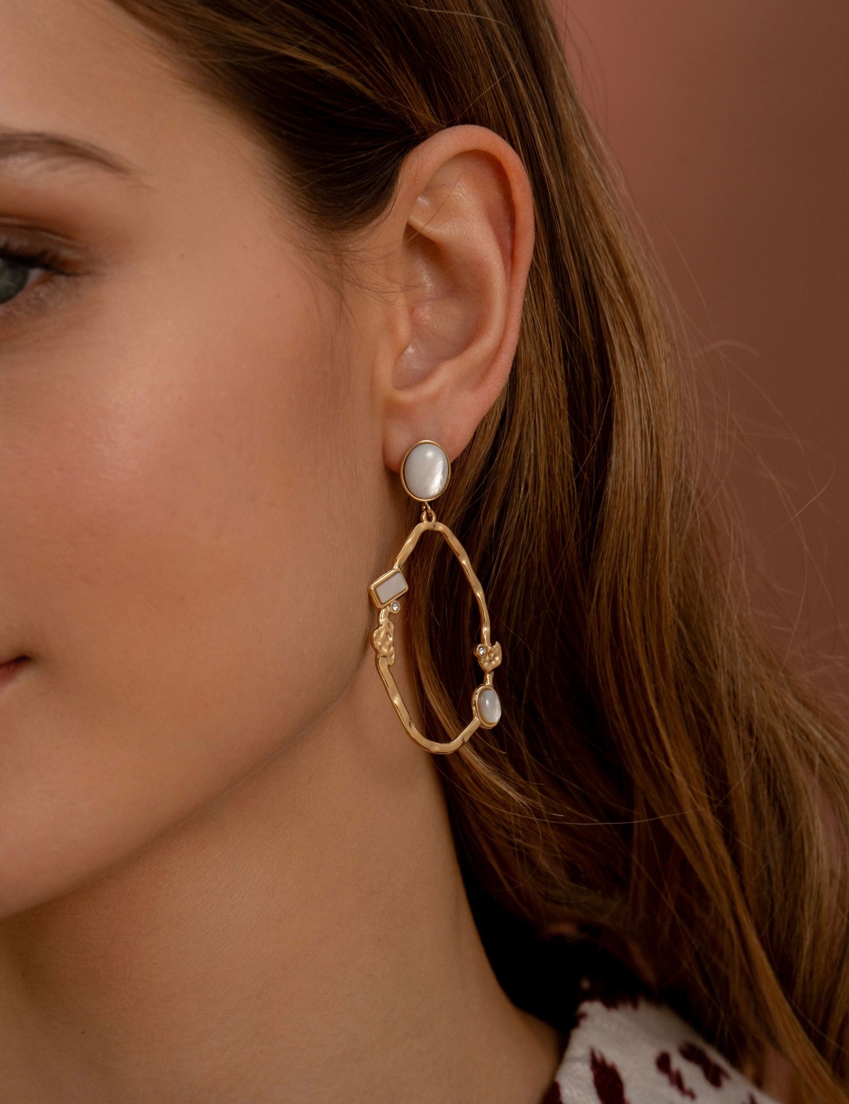 Boucles Bohm Paris - Alizée Boucles d'oreilles à Puces Bohm Paris 