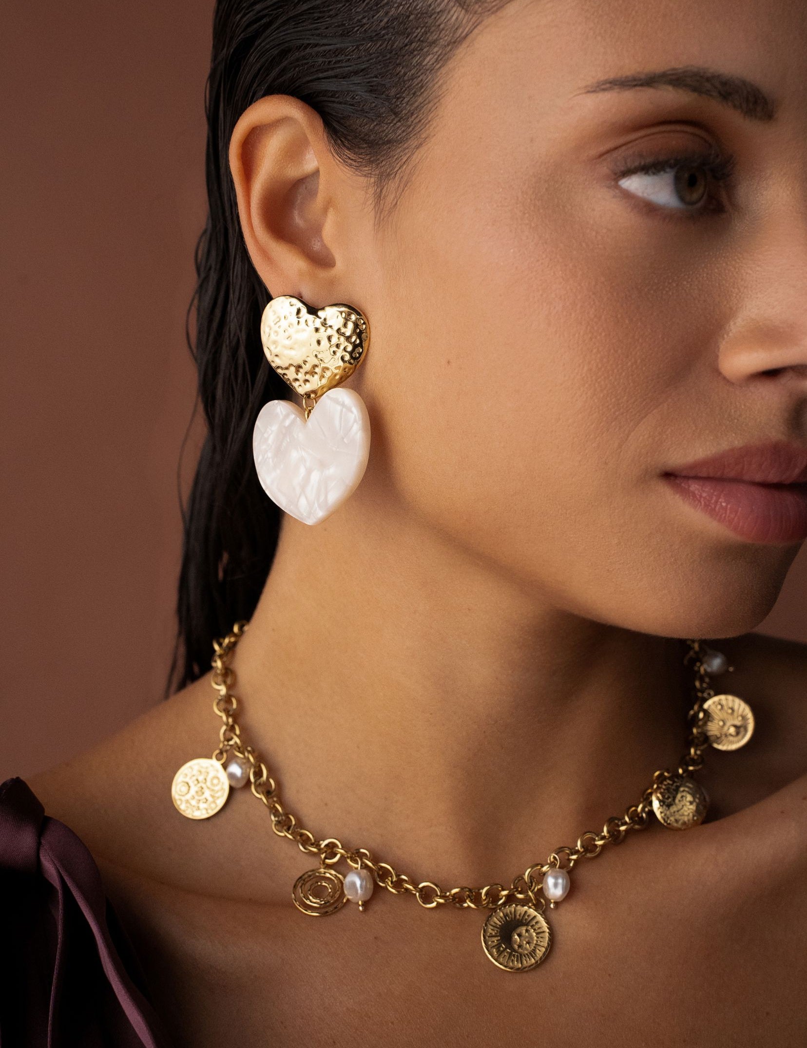 Boucles Bohm Paris - Americano Boucles d'oreilles Pendantes Bohm Paris 