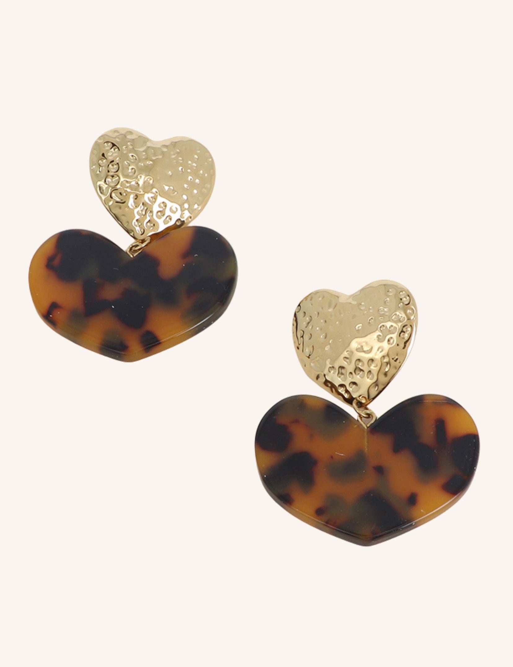 Boucles Bohm Paris - Americano Boucles d'oreilles Pendantes Bohm Paris Léopard 