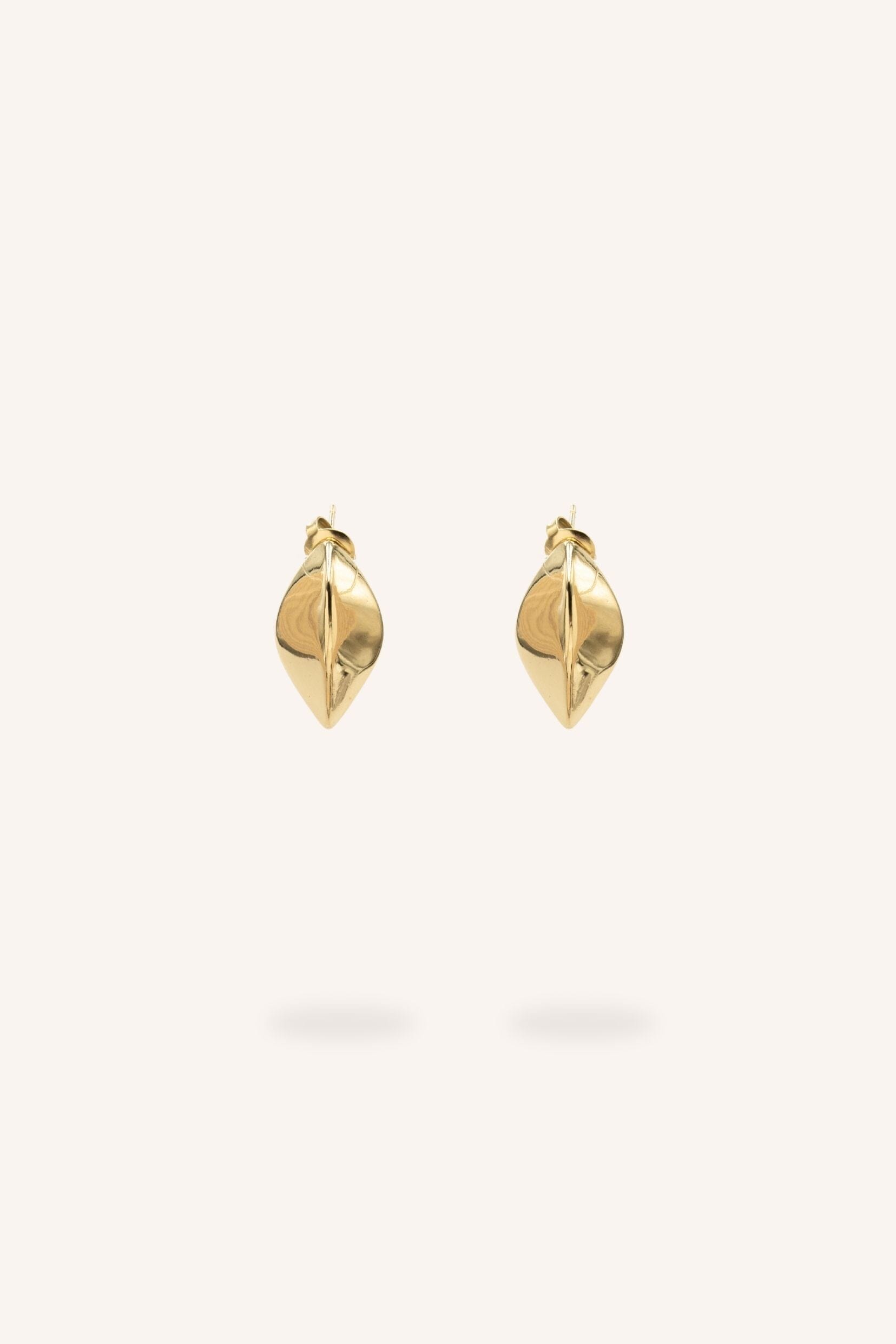 Boucles Bohm Paris - Assia Boucles d'oreilles à puces Bohm Paris Doré 