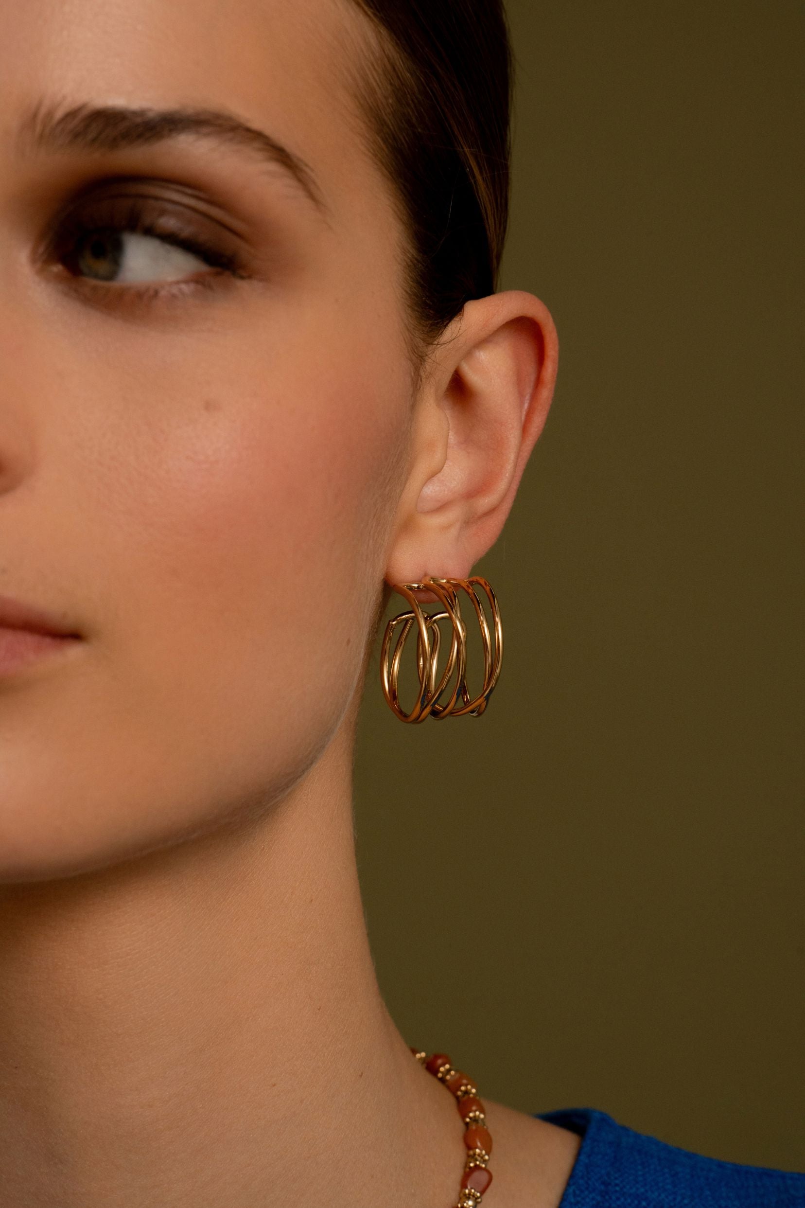 Boucles Bohm Paris - Aster Boucles d'oreilles type créoles Bohm Paris 