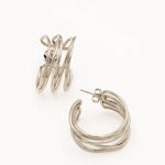 Boucles Bohm Paris - Aster Boucles d'oreilles type créoles Bohm Paris Argenté 
