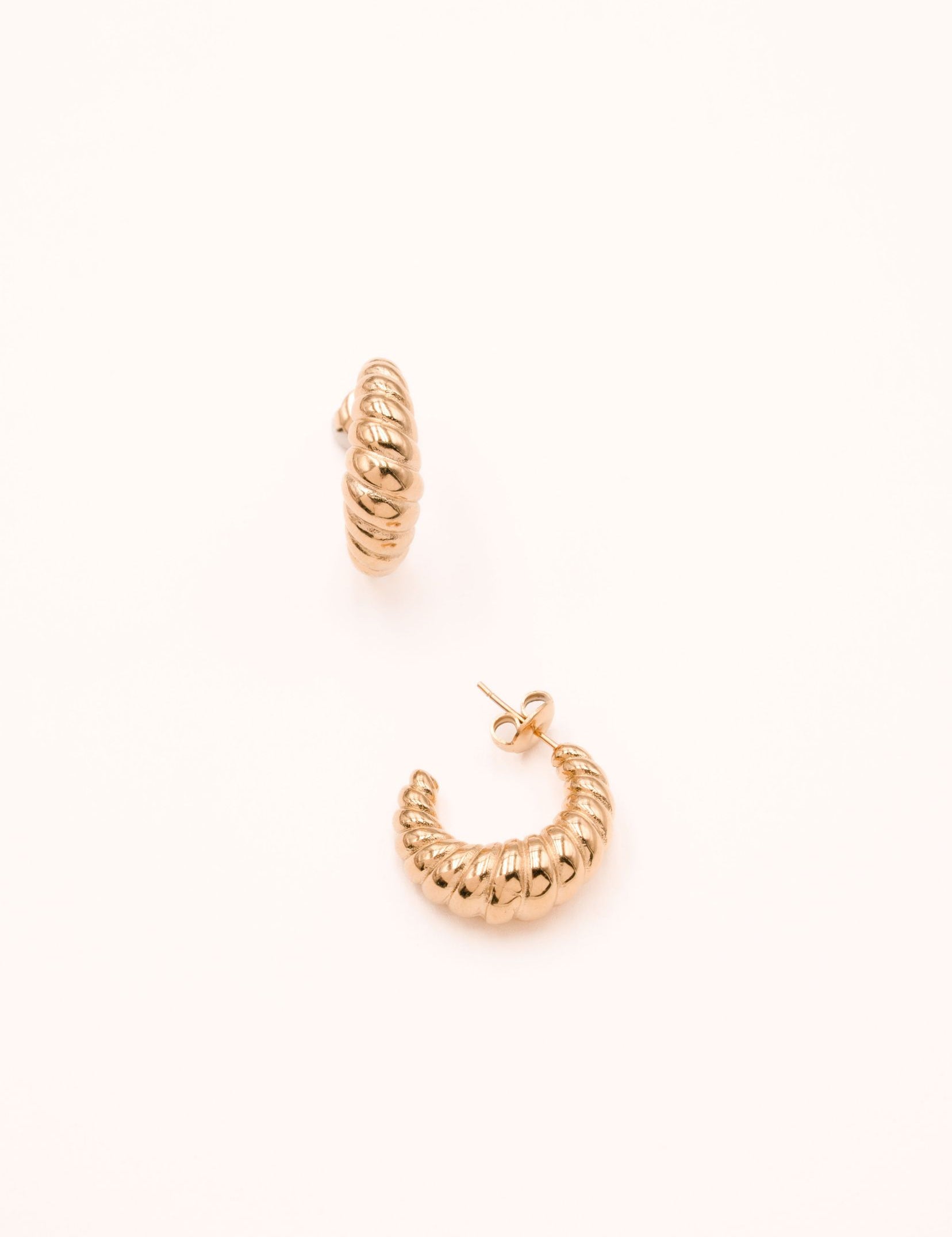 Boucles Bohm Paris - Auréa Boucles d'oreilles Créoles Bohm Paris Doré 