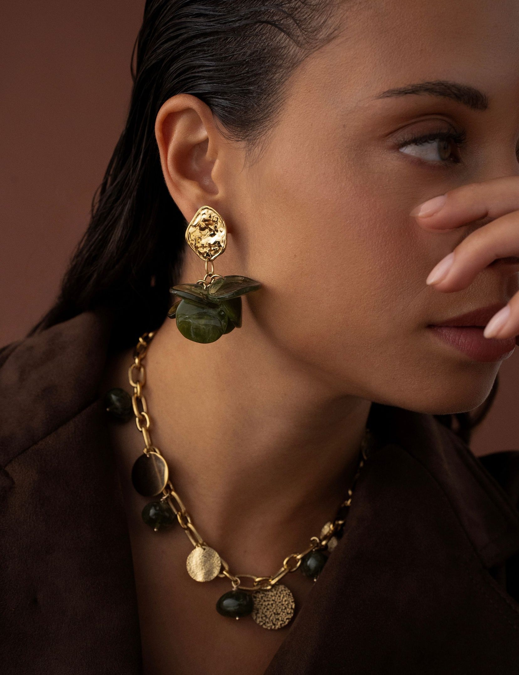 Boucles Bohm Paris - Ava Boucles d'oreilles Pendantes Bohm Paris 
