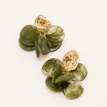 Boucles Bohm Paris - Ava Boucles d'oreilles Pendantes Bohm Paris Kaki 