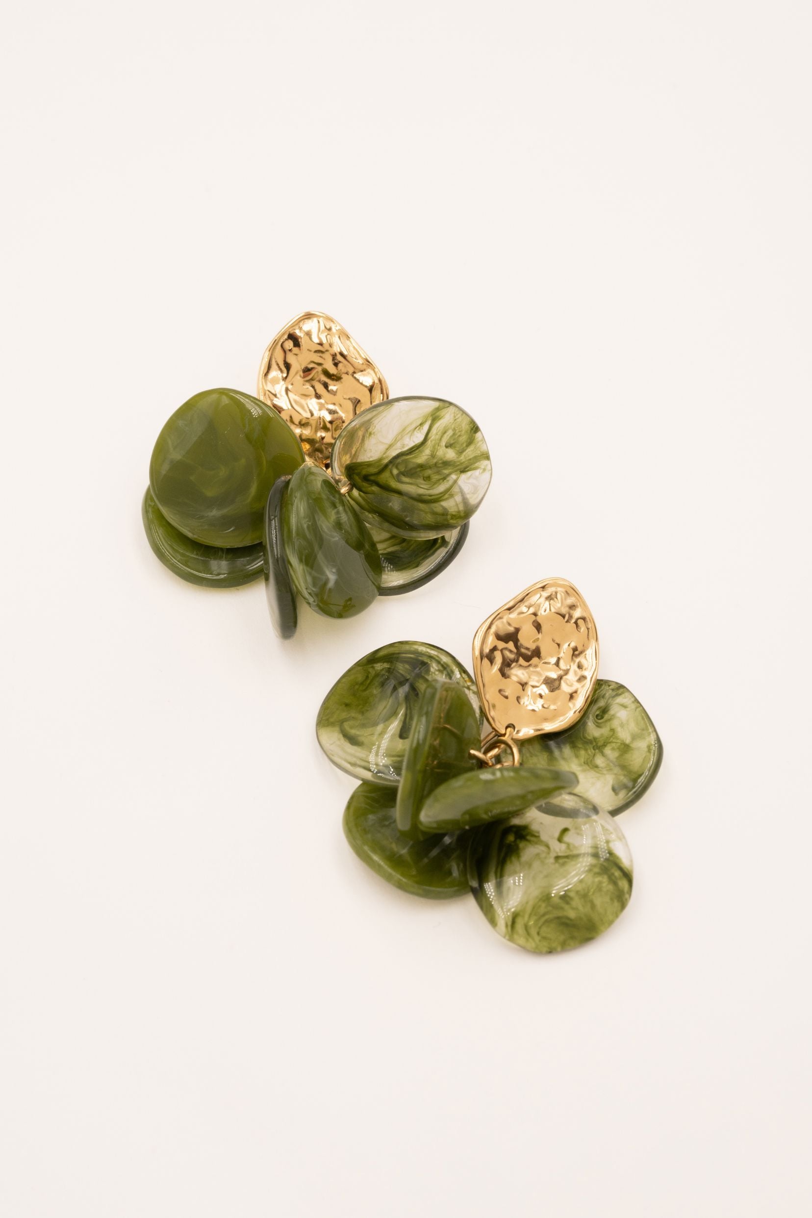 Boucles Bohm Paris - Ava Boucles d'oreilles Pendantes Bohm Paris Kaki 