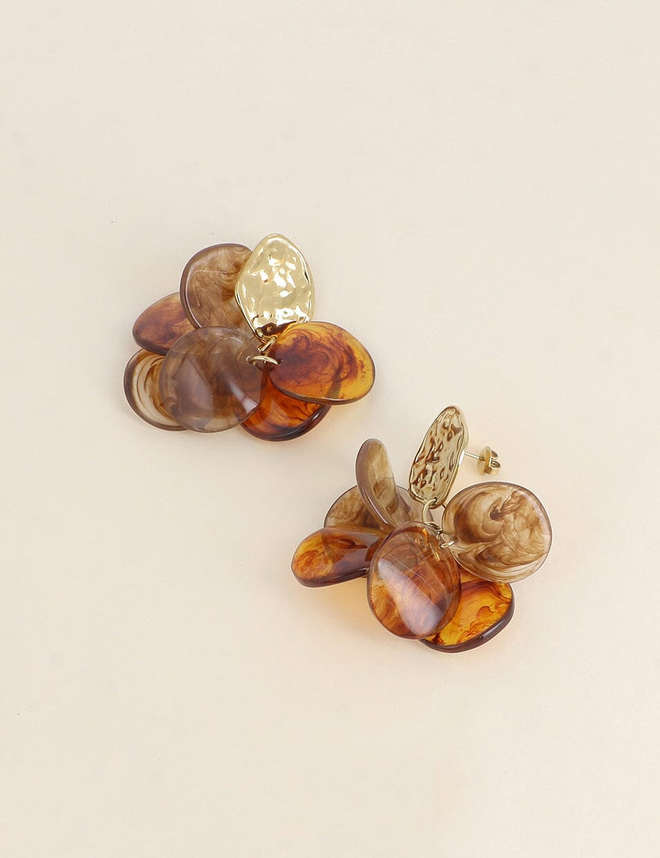 Boucles Bohm Paris - Ava Boucles d'oreilles Pendantes Bohm Paris Marron 