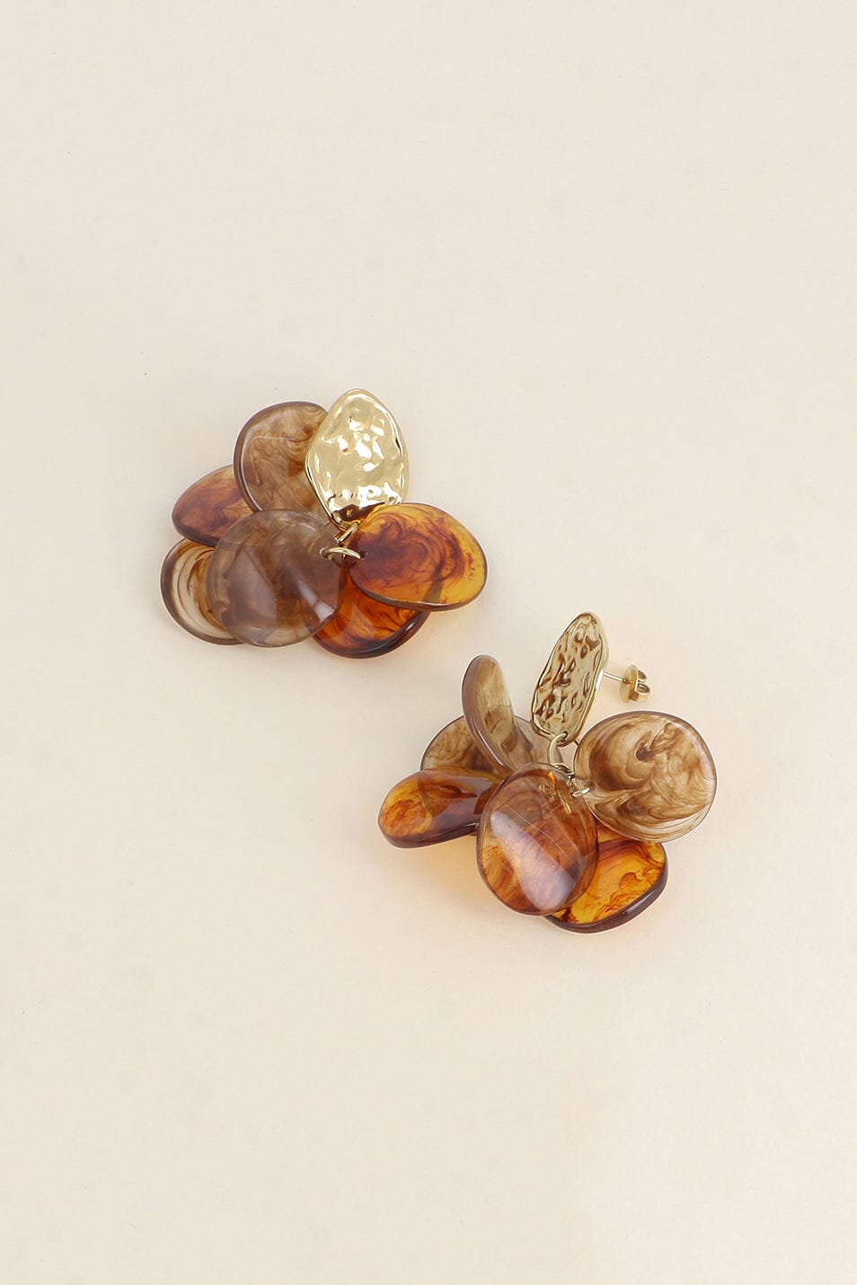 Boucles Bohm Paris - Ava Boucles d'oreilles Pendantes Bohm Paris Marron 