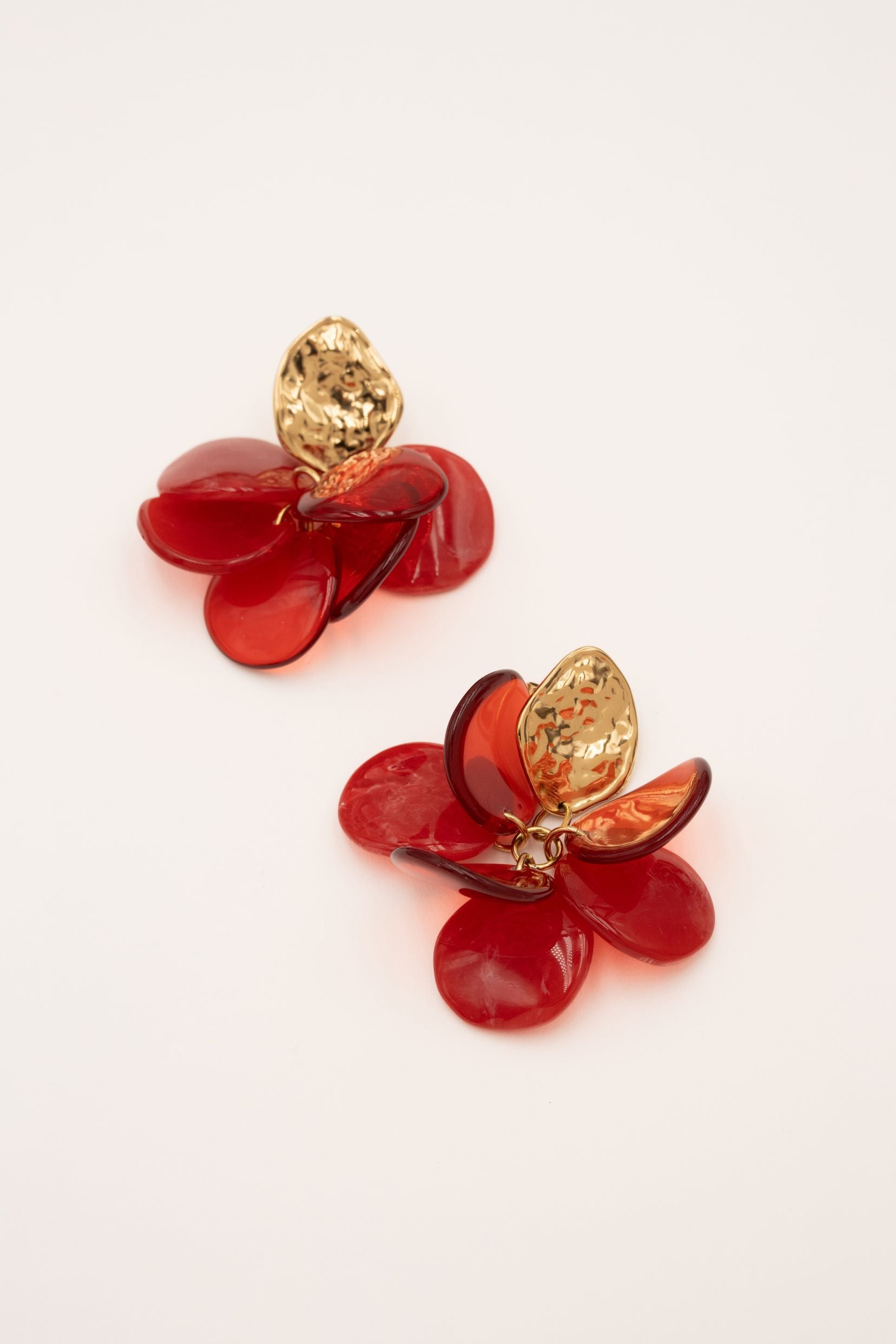 Boucles Bohm Paris - Ava Boucles d'oreilles Pendantes Bohm Paris Rouge 