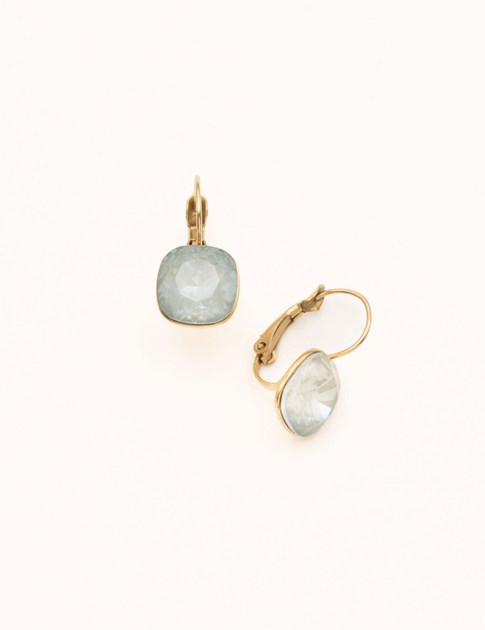 Boucles Bohm Paris - Béa Boucles d'oreilles type créoles Bohm Paris Blanc irisé 