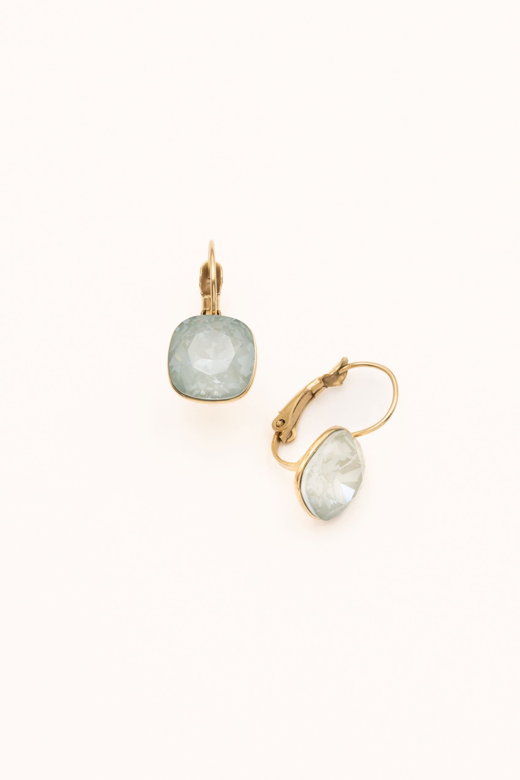 Boucles Bohm Paris - Béa Boucles d'oreilles type créoles Bohm Paris Blanc irisé 