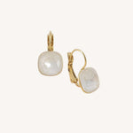 Boucles Bohm Paris - Béa Boucles d'oreilles type créoles Bohm Paris Blanc irisé 