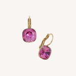 Boucles Bohm Paris - Béa Boucles d'oreilles type créoles Bohm Paris dark rose 