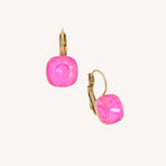 Boucles Bohm Paris - Béa Boucles d'oreilles type créoles Bohm Paris electric rose 