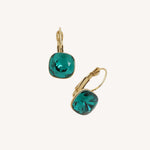 Boucles Bohm Paris - Béa Boucles d'oreilles type créoles Bohm Paris Emerald 