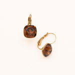 Boucles Bohm Paris - Béa Boucles d'oreilles type créoles Bohm Paris marron foncé 