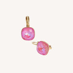 Boucles Bohm Paris - Béa Boucles d'oreilles type créoles Bohm Paris Vintage rose 