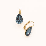 Boucles Bohm Paris - Bertille Boucles d'oreilles Pendantes Bohm Paris Bleu jean 