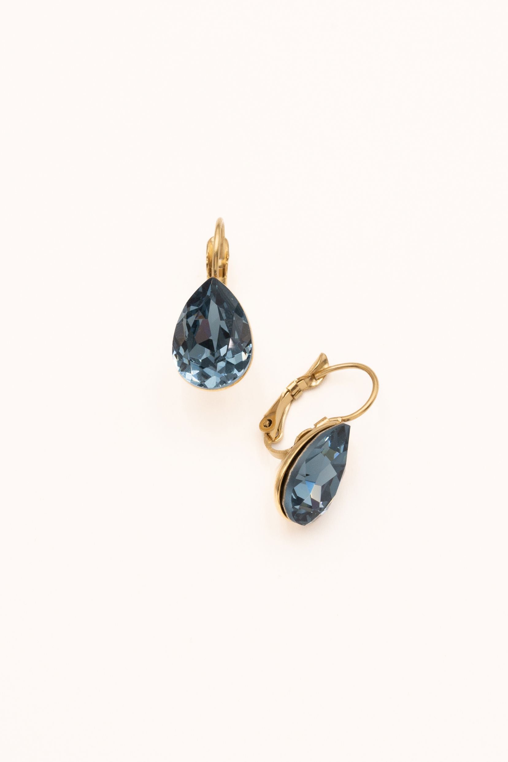 Boucles Bohm Paris - Bertille Boucles d'oreilles Pendantes Bohm Paris Bleu jean 