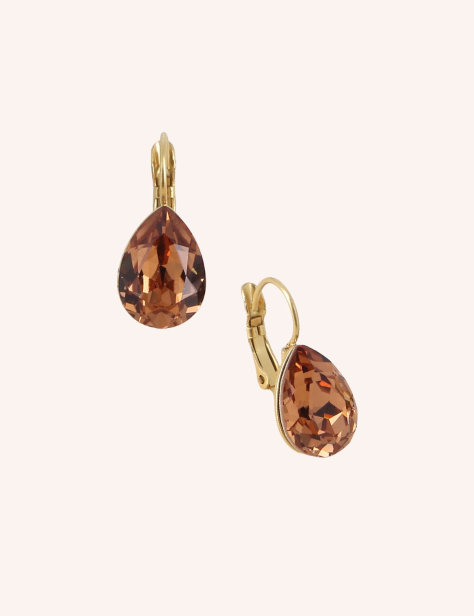 Boucles Bohm Paris - Bertille Boucles d'oreilles Pendantes Bohm Paris Marron clair 